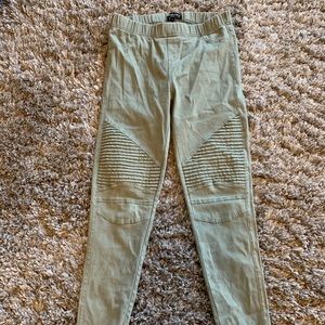 Army Green Moro Jeggings